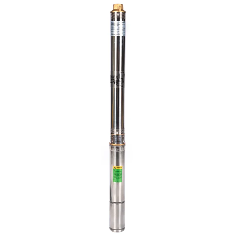 Produs Pompa submersibila pentru apa curata Micul Fermier, 0.75KW, debit 3600l/h, inaltime maxima pompare 80m, 17 turbine Imagine