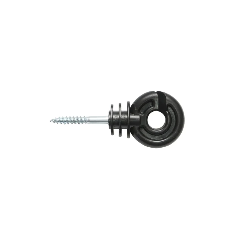 Produs Izolator inelar PP ECO negru mat pentru fir gard electric Breckner Germany Imagine