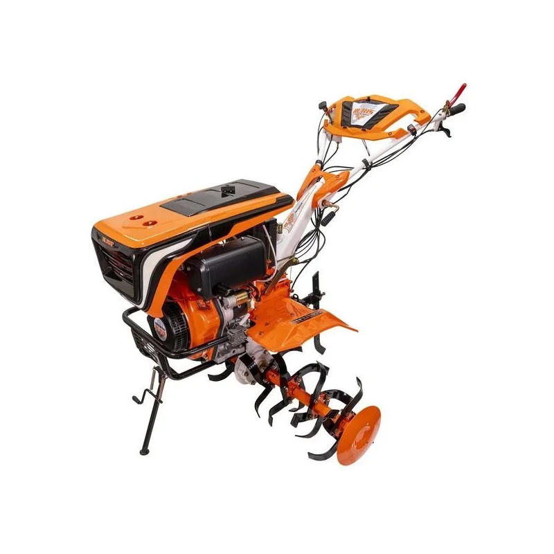Produs Motocultor RURIS 1001KSD Start, motor diesel, 408 CC, 11 CP, roti cauciuc 5.00-12 Imagine
